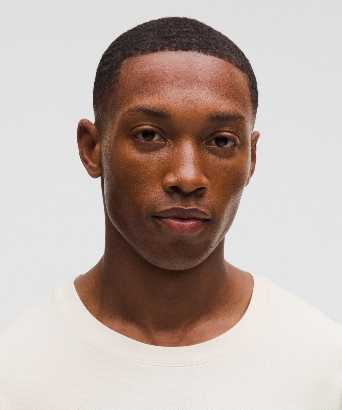Mesh Soft Jersey Short-Sleeve Shirt