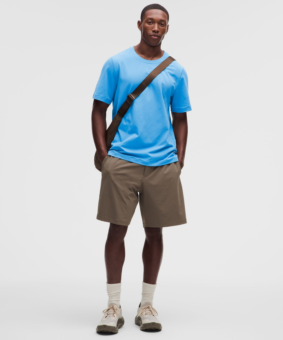 Mesh Soft Jersey Short-Sleeve Shirt