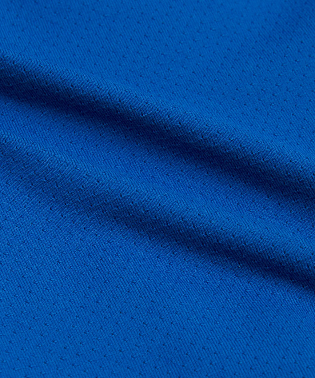 Mesh Soft Jersey Short-Sleeve Shirt