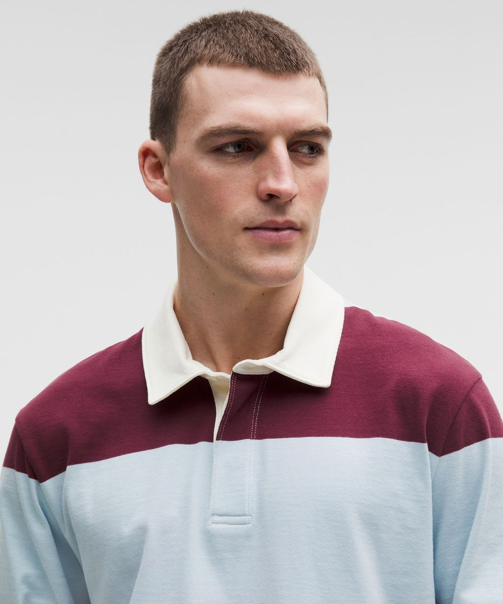 Long-Sleeve Cotton Rugby Shirt
