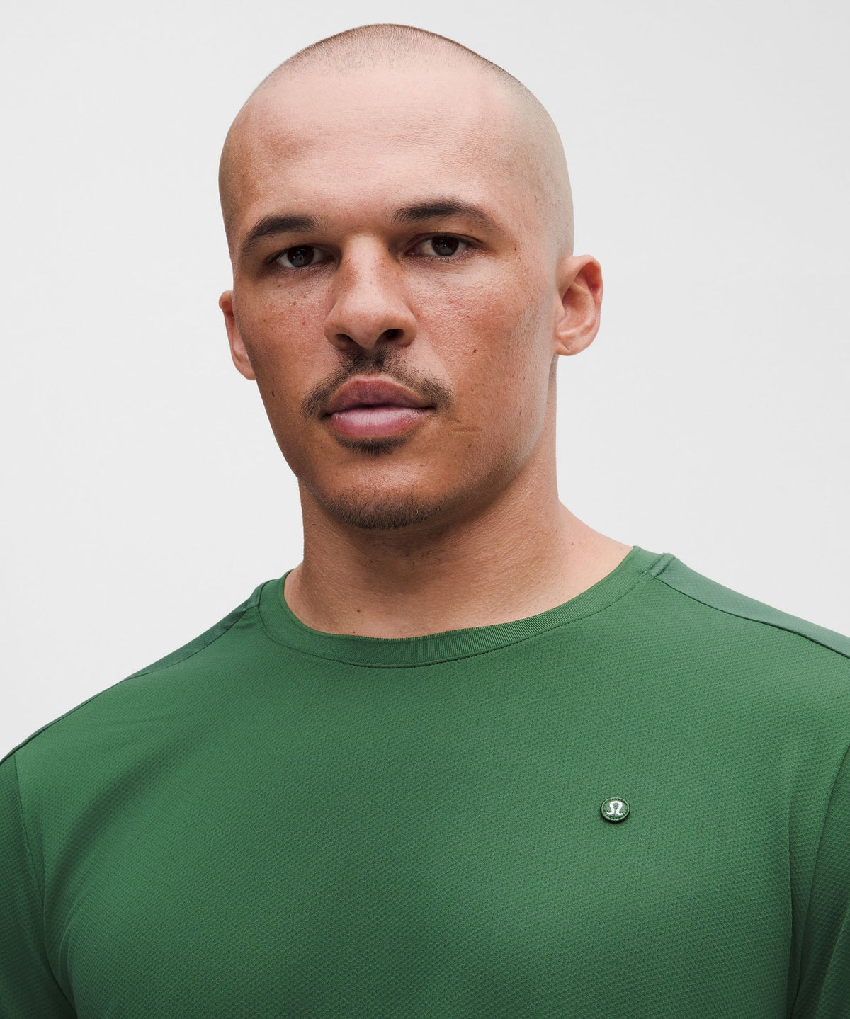UV-Protective Mesh Panelled Tennis Shirt