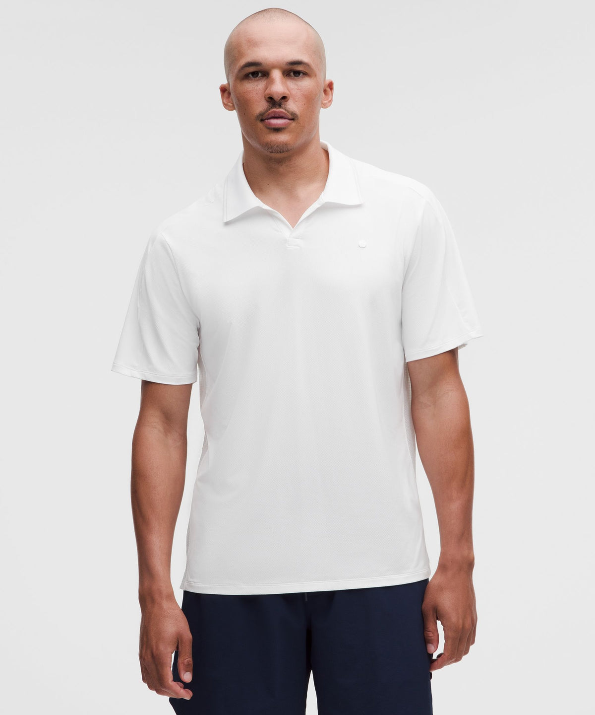 Mesh Panelled Tennis Polo Shirt