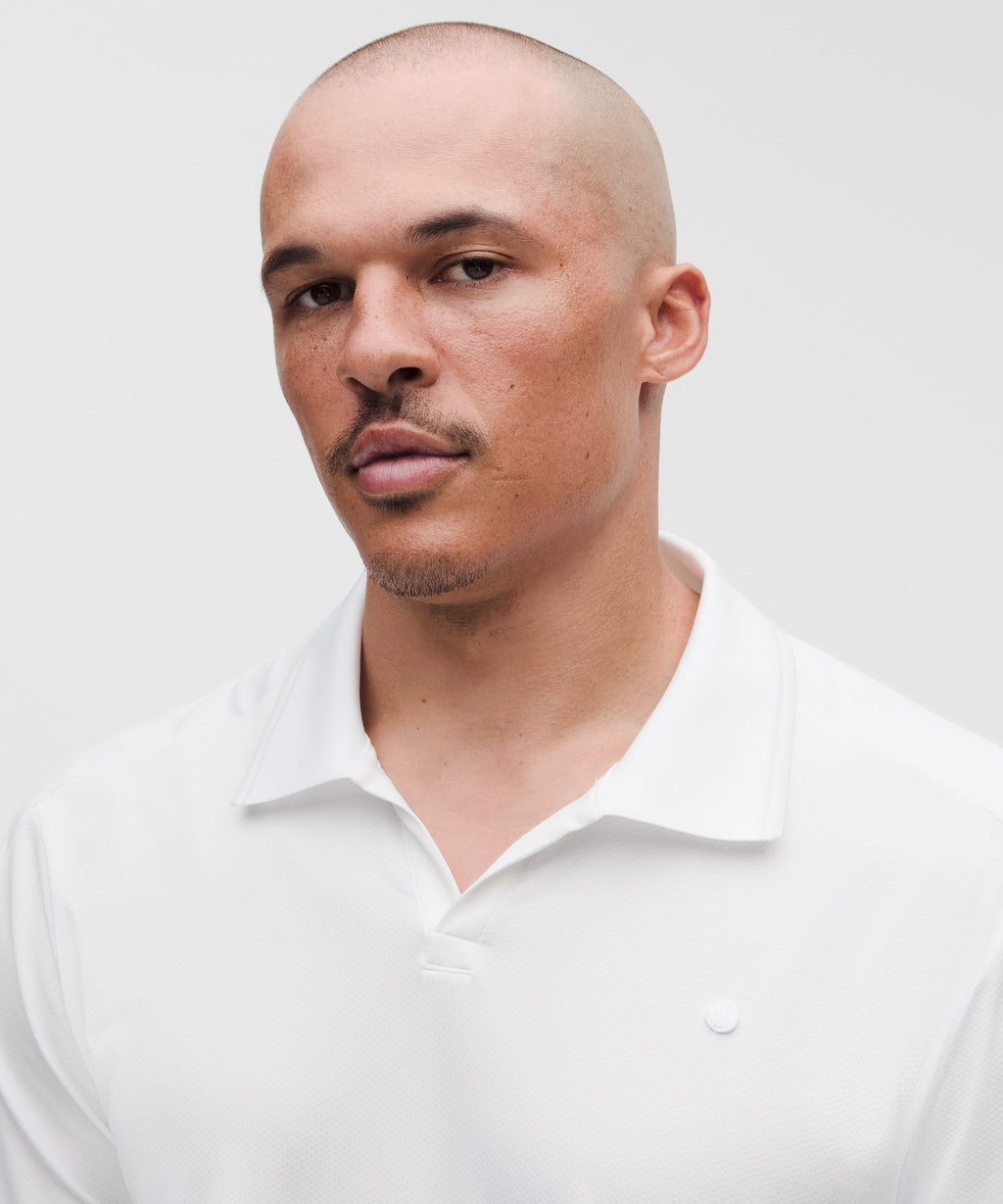 Mesh Panelled Tennis Polo Shirt