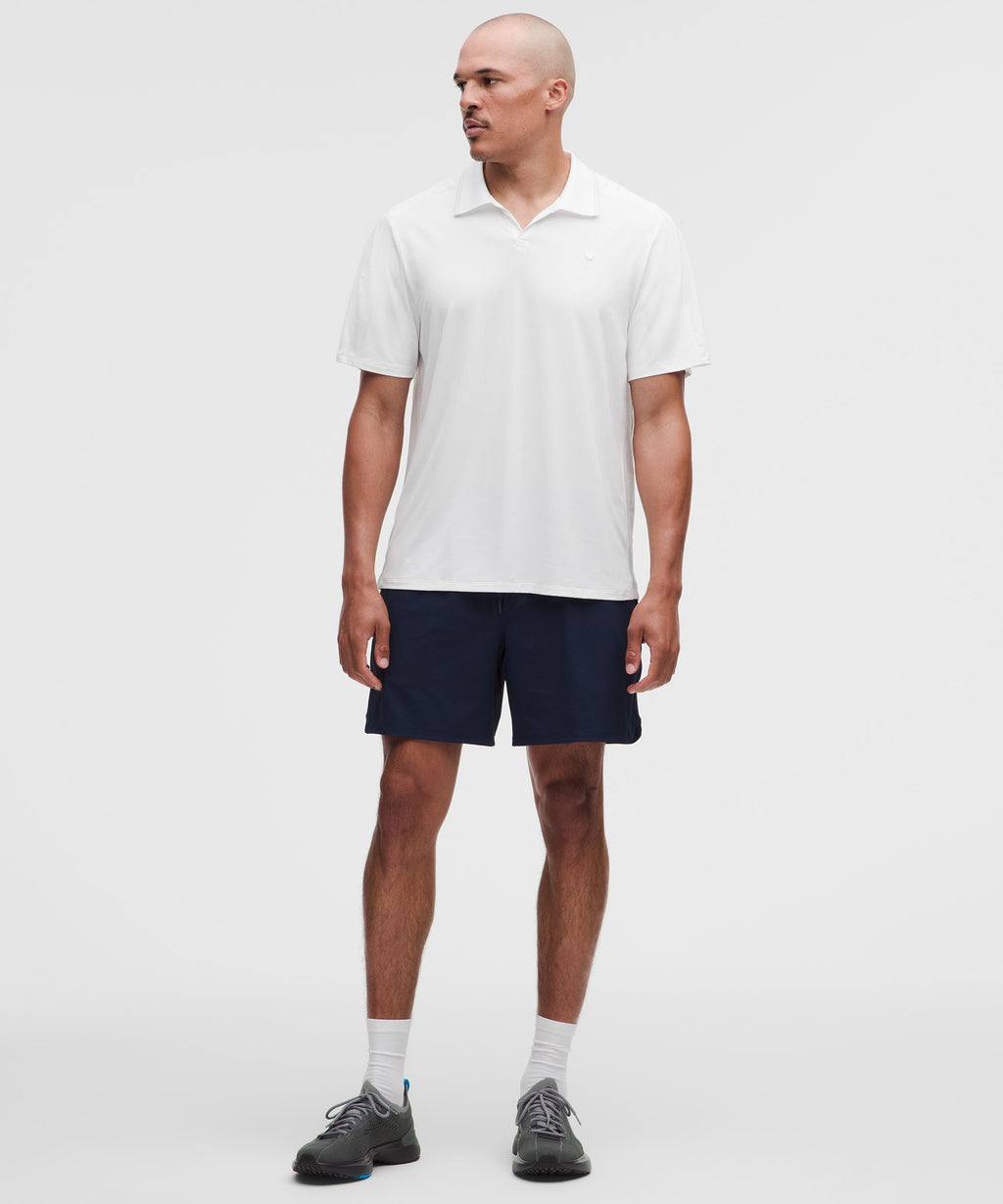 Mesh Panelled Tennis Polo Shirt