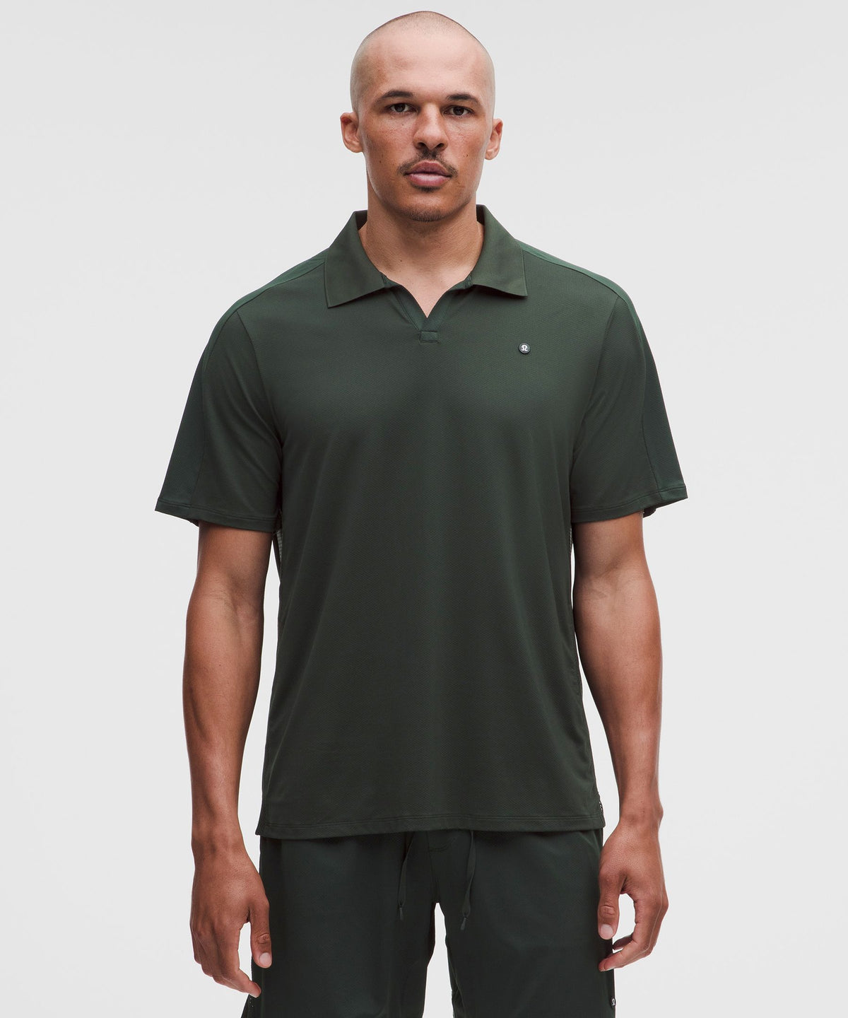 Mesh Panelled Tennis Polo Shirt