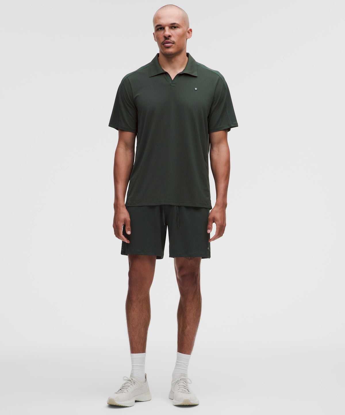 Mesh Panelled Tennis Polo Shirt