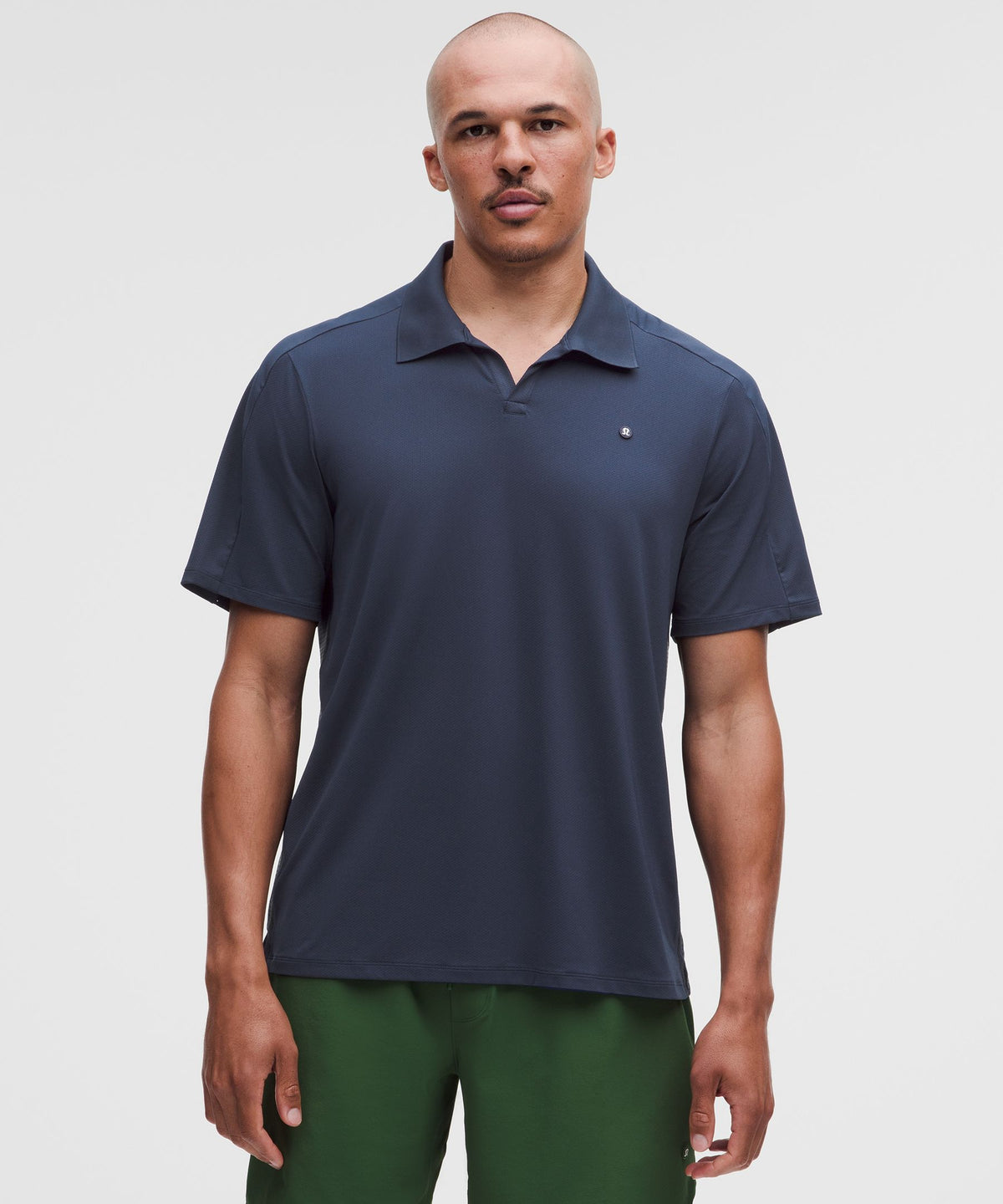 Mesh Panelled Tennis Polo Shirt