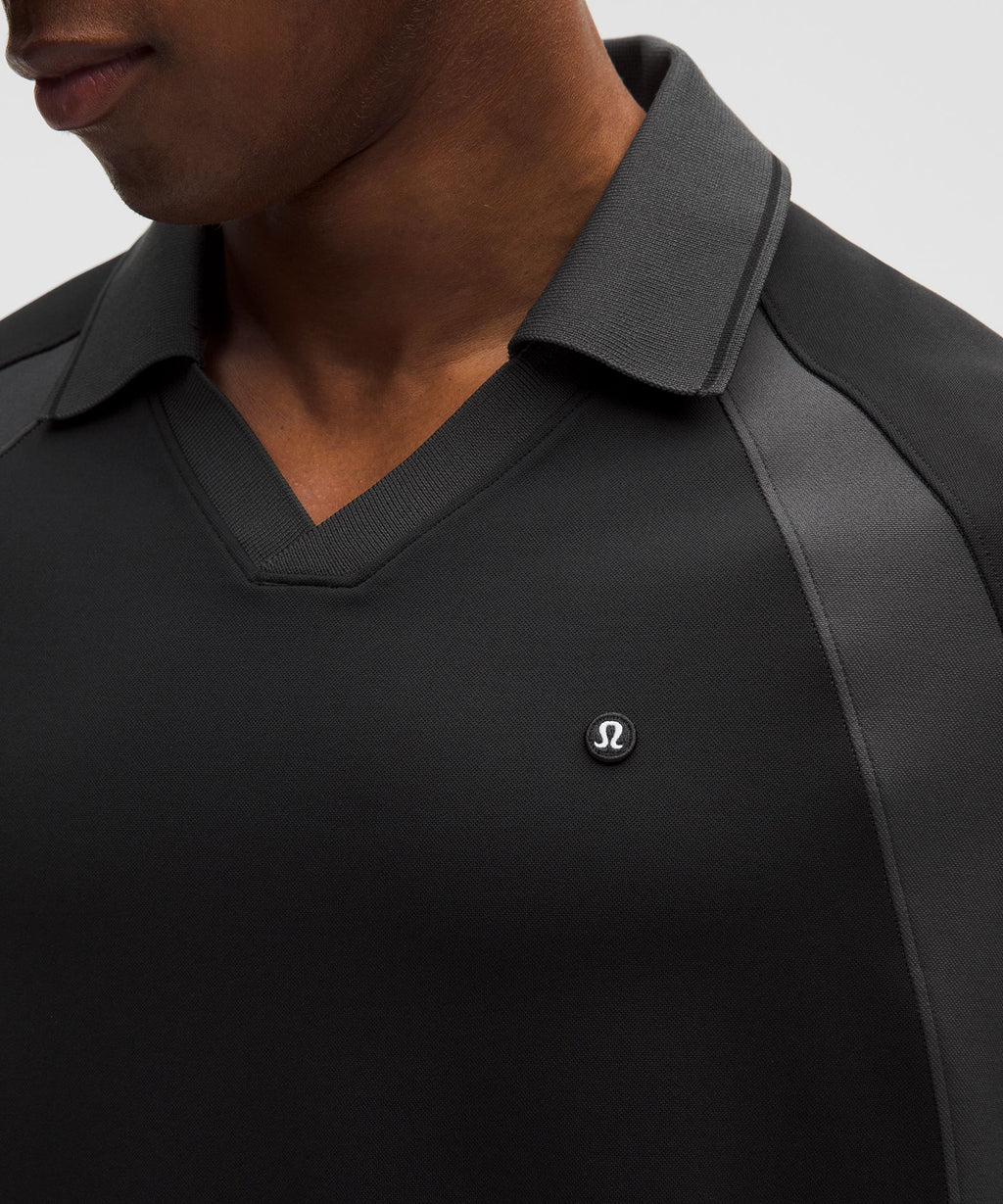 UV-Protective Relaxed-Fit Golf Polo Shirt