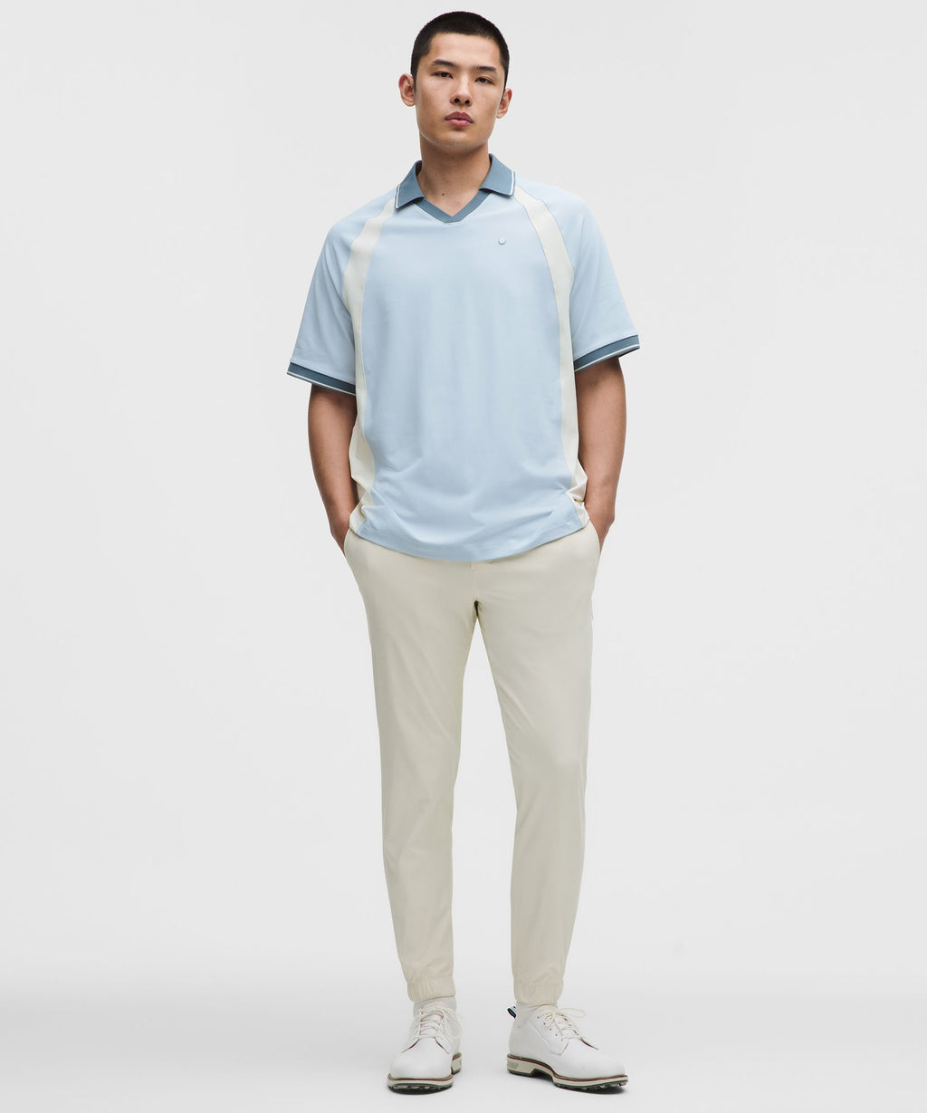 UV-Protective Relaxed-Fit Golf Polo Shirt