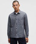 Brushed Woven Overshirt