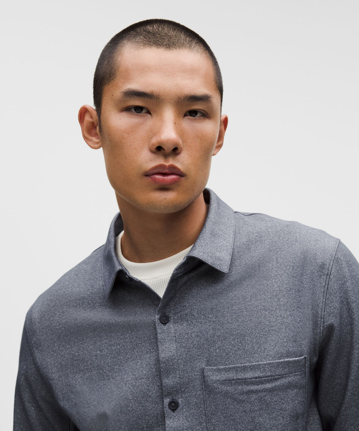 Brushed Woven Overshirt