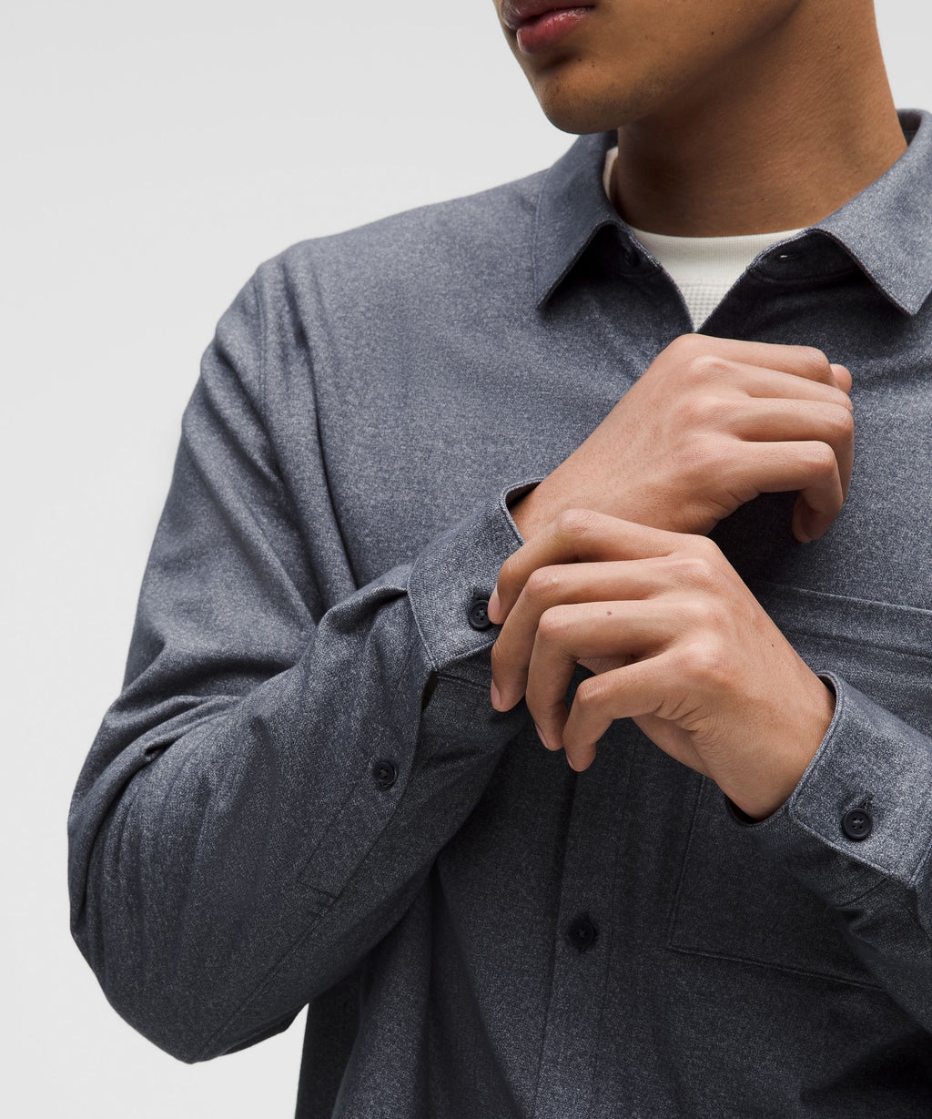 Brushed Woven Overshirt