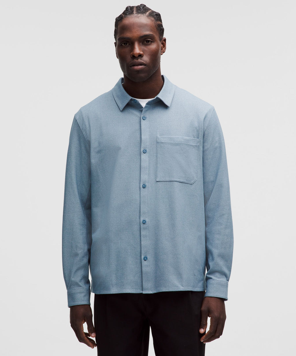 Brushed Woven Overshirt