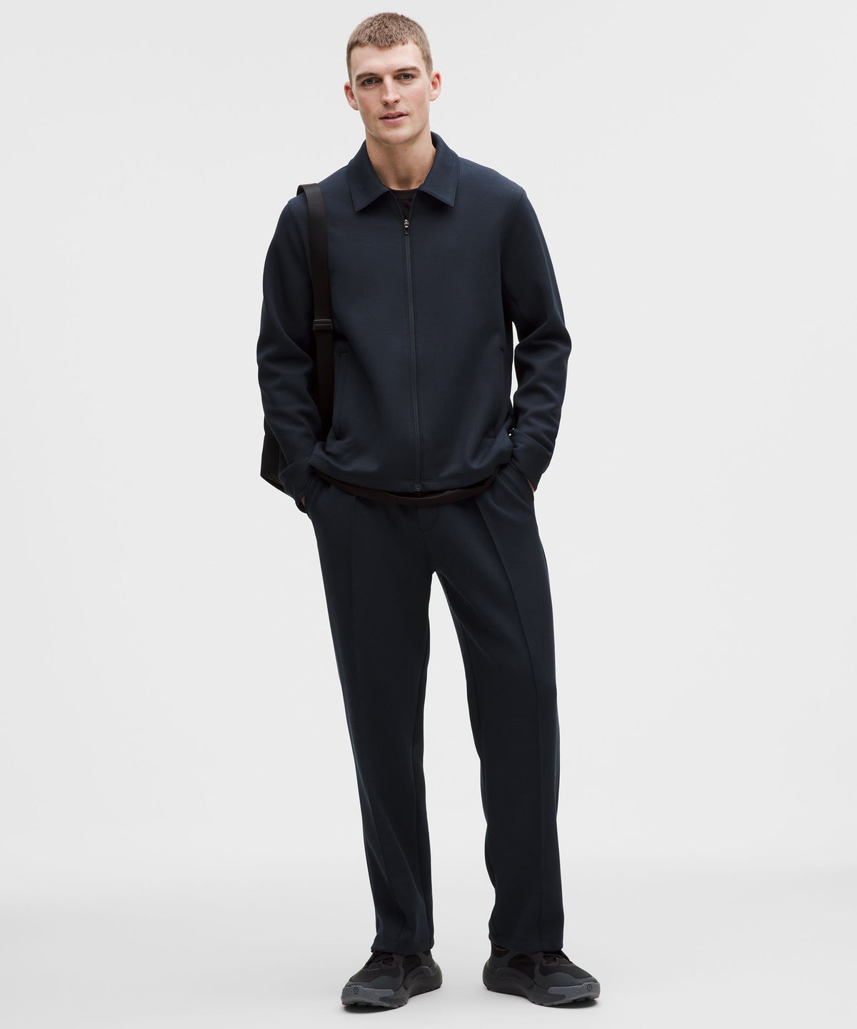 Smooth Spacer Collared Full Zip