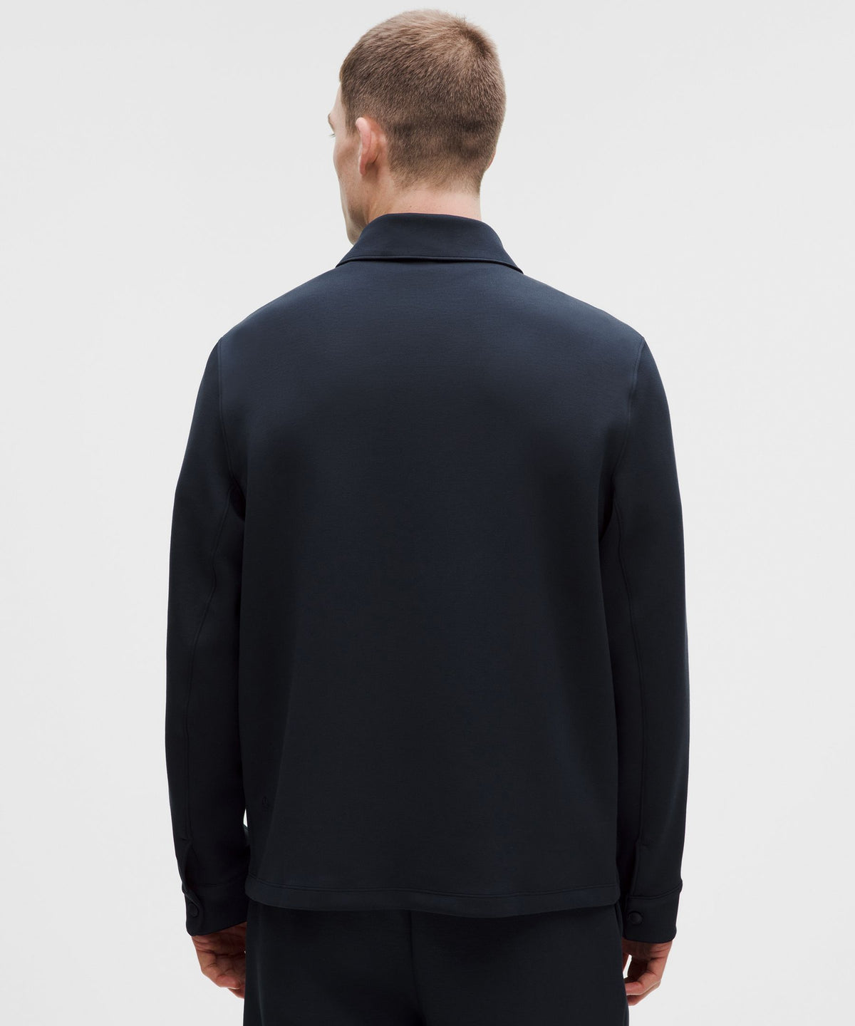Smooth Spacer Collared Full Zip