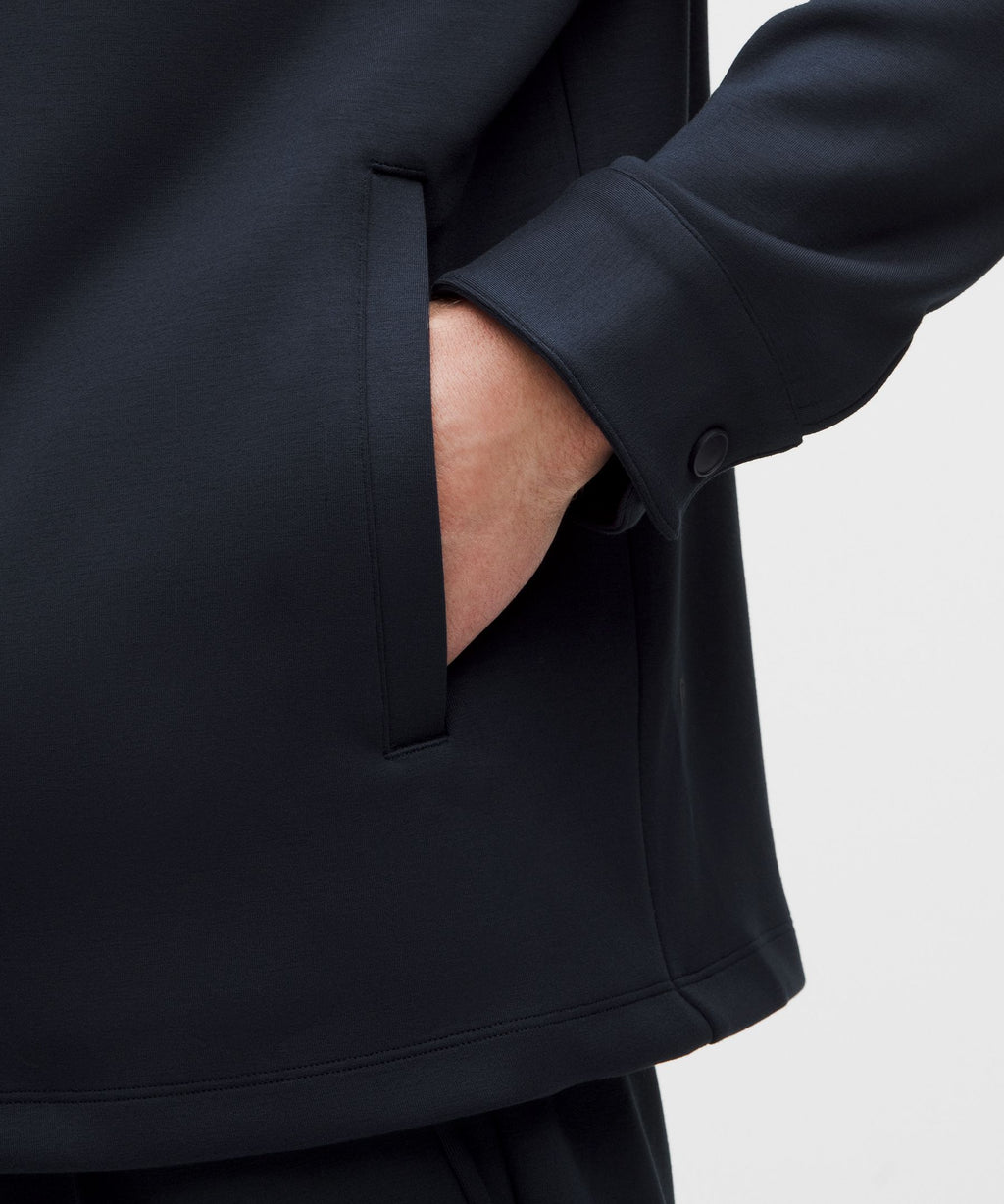 Smooth Spacer Collared Full Zip