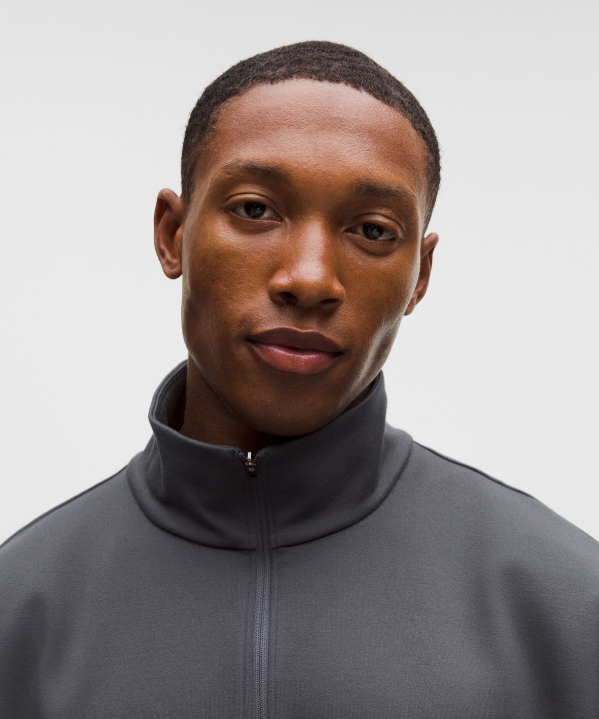 Heavyweight Soft Jersey Half Zip