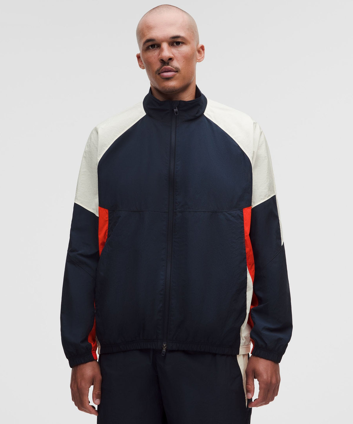 Nylon Oversized Track Jacket