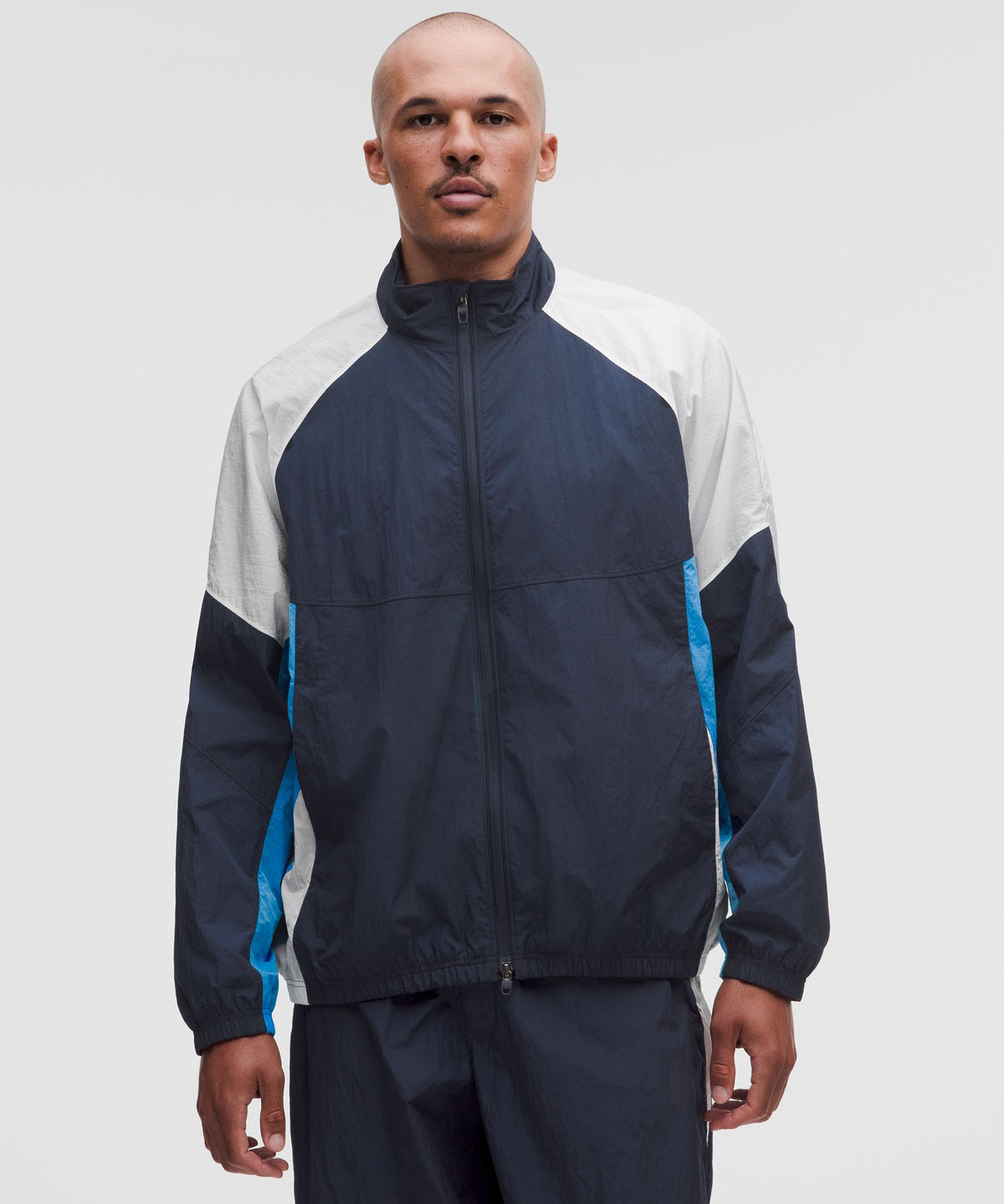 Nylon Oversized Track Jacket