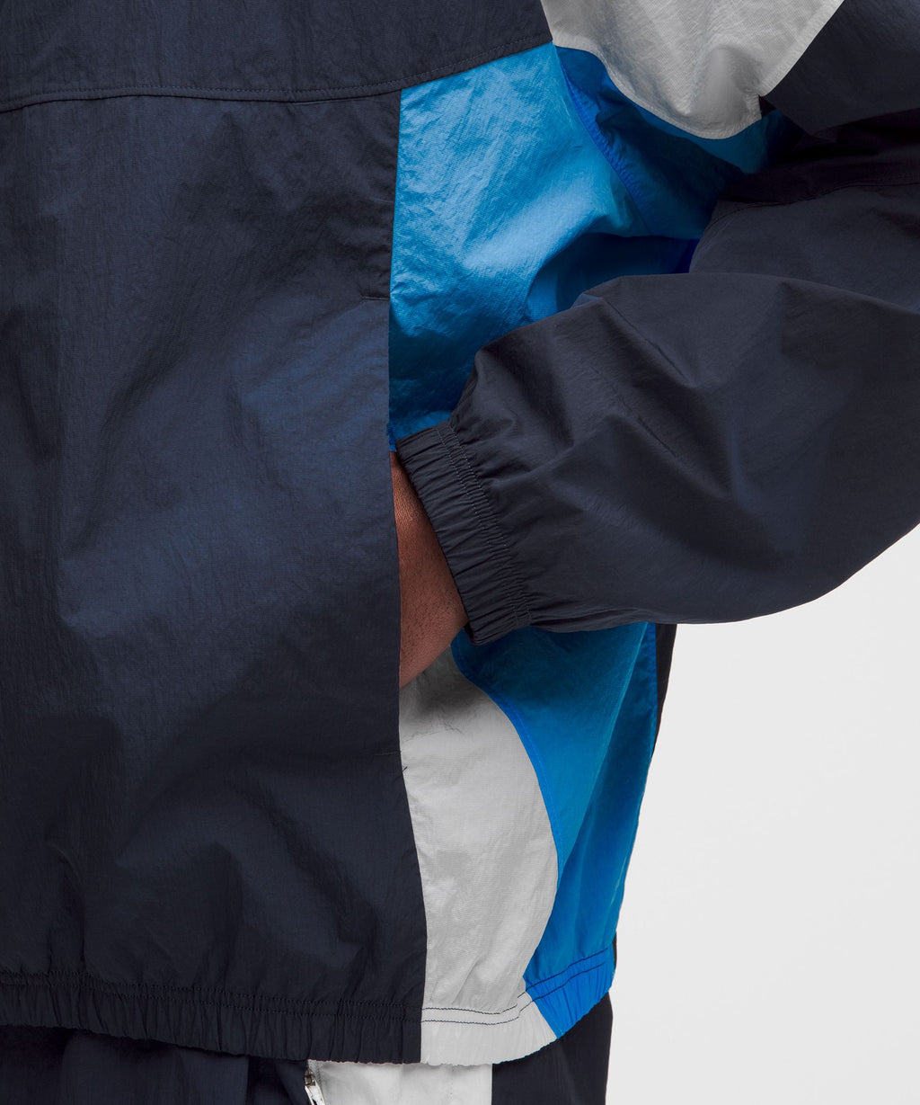 Nylon Oversized Track Jacket