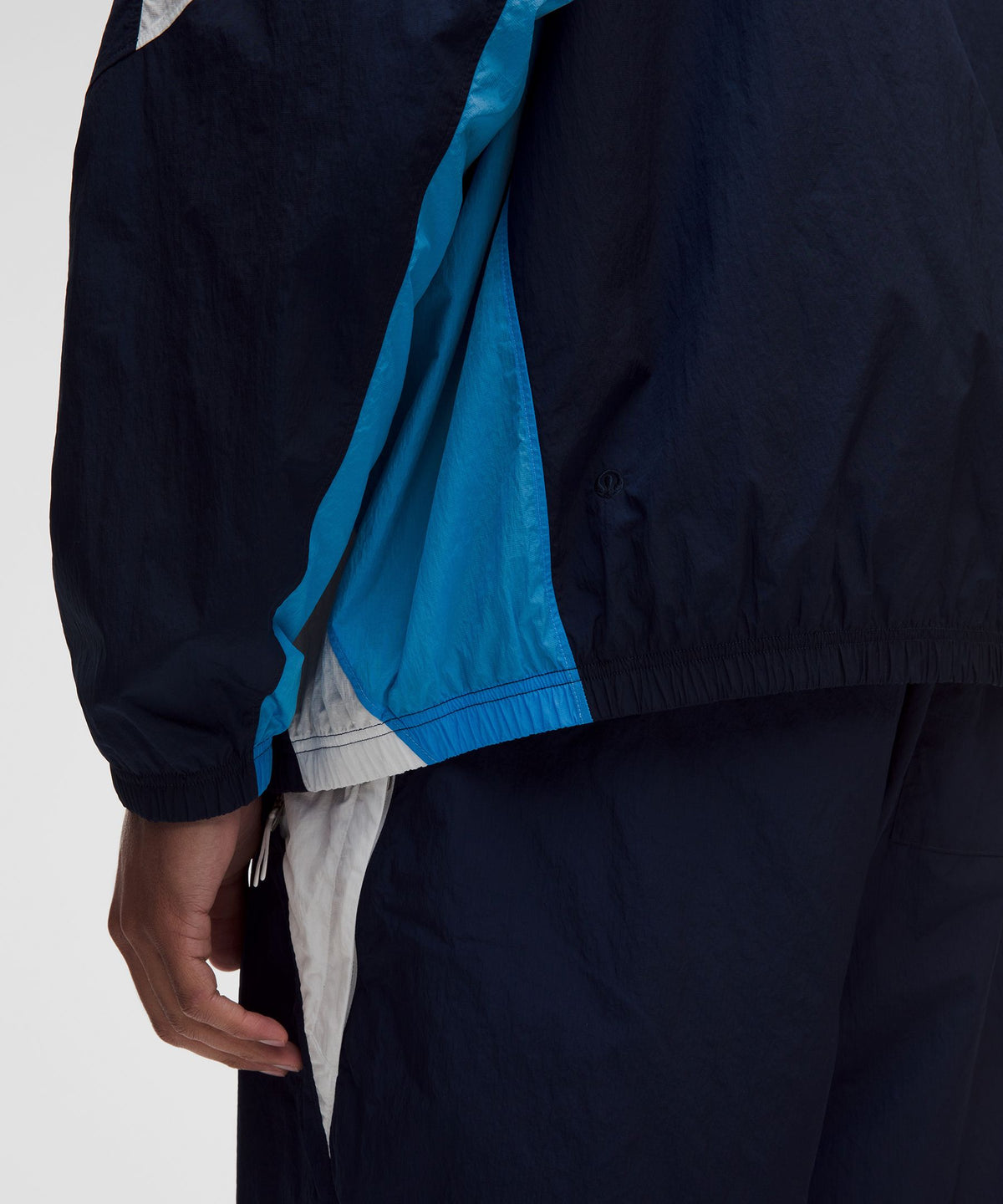 Nylon Oversized Track Jacket
