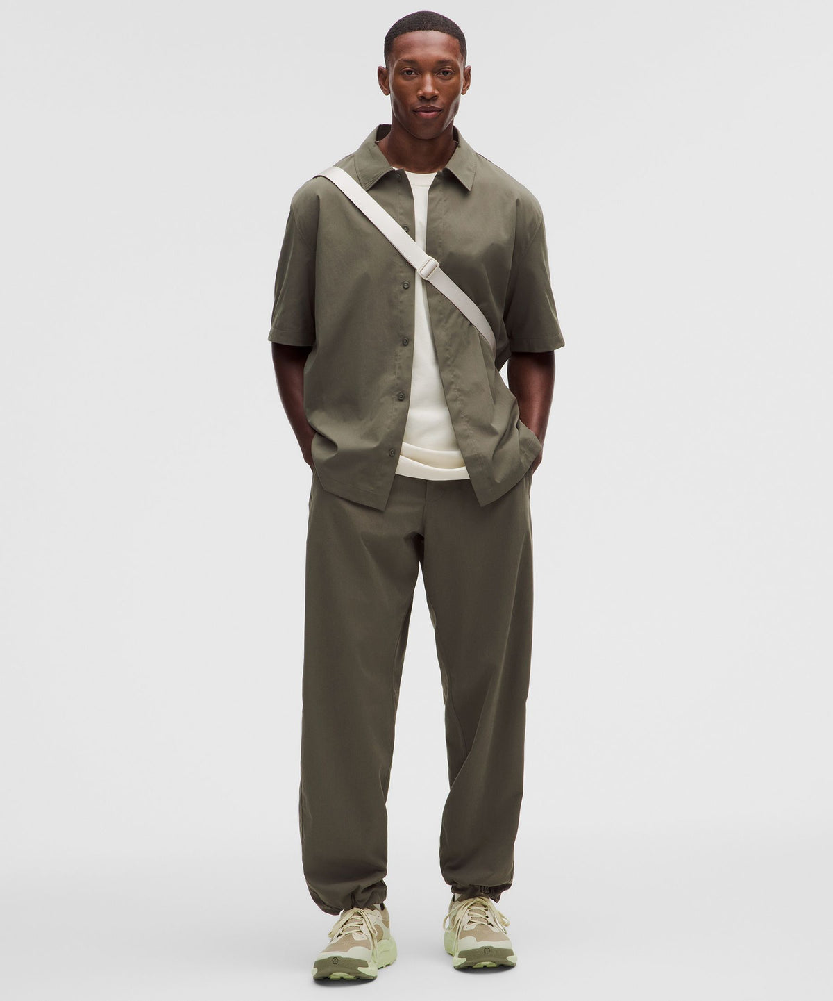 Unshaken Short-Sleeve Collared Shirt