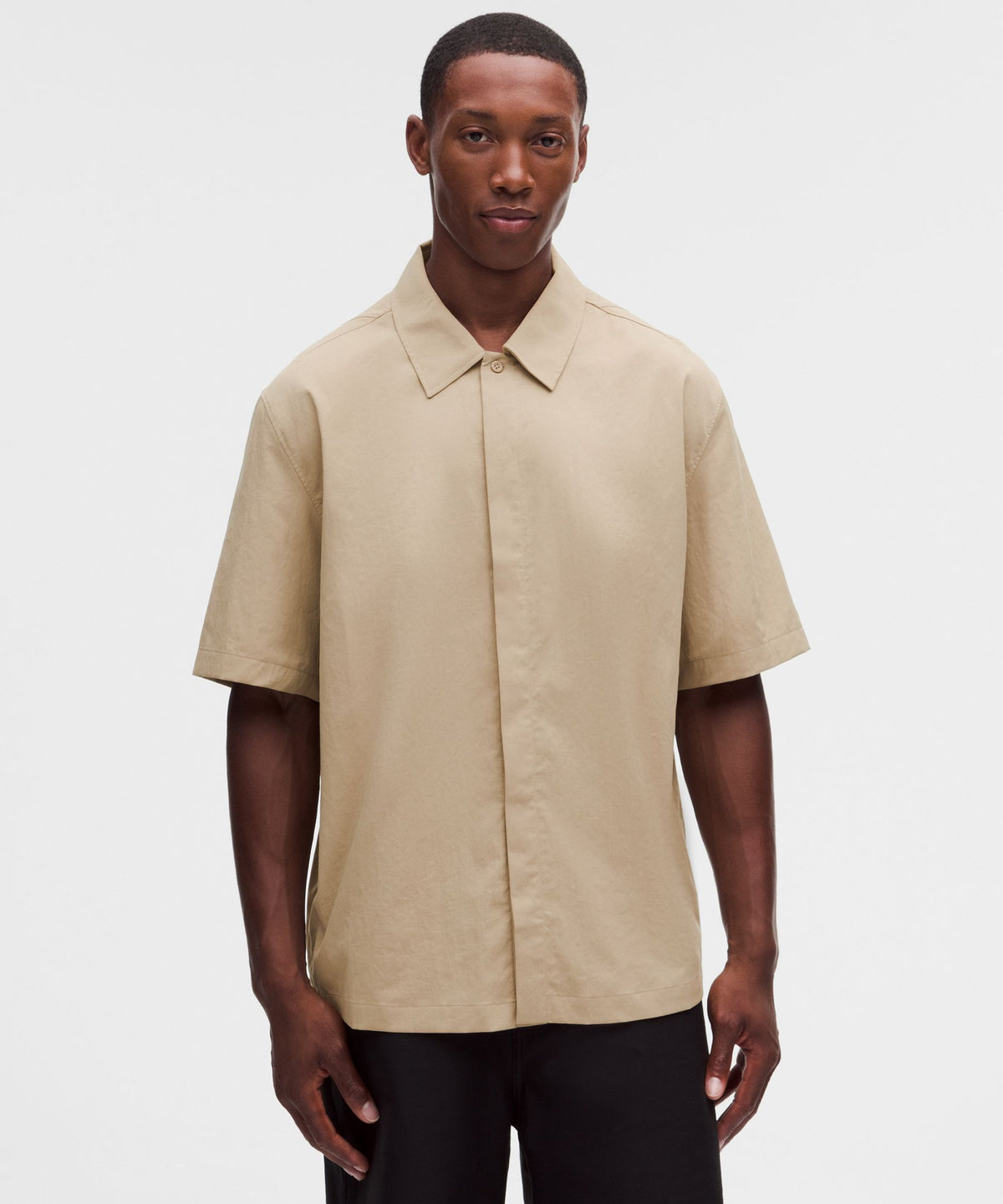 Unshaken Short-Sleeve Collared Shirt