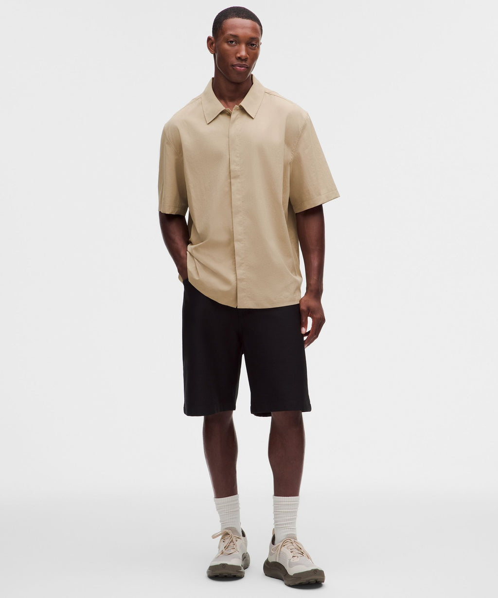 Unshaken Short-Sleeve Collared Shirt