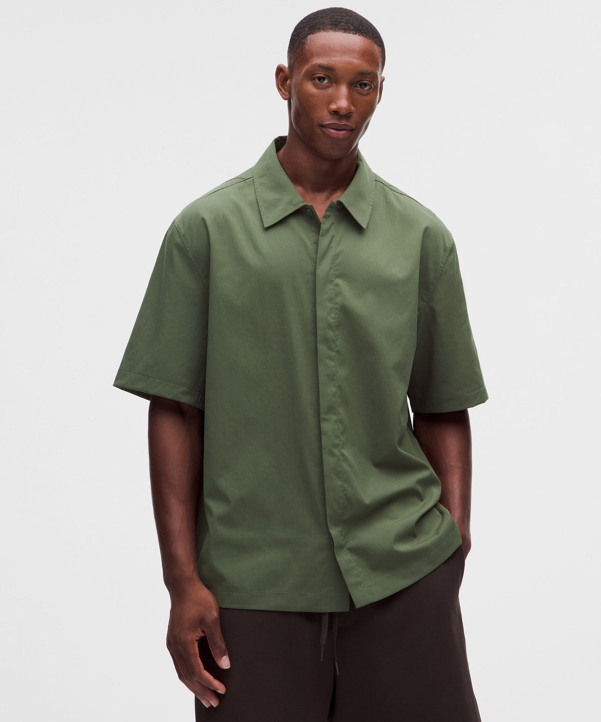 Unshaken Short-Sleeve Collared Shirt