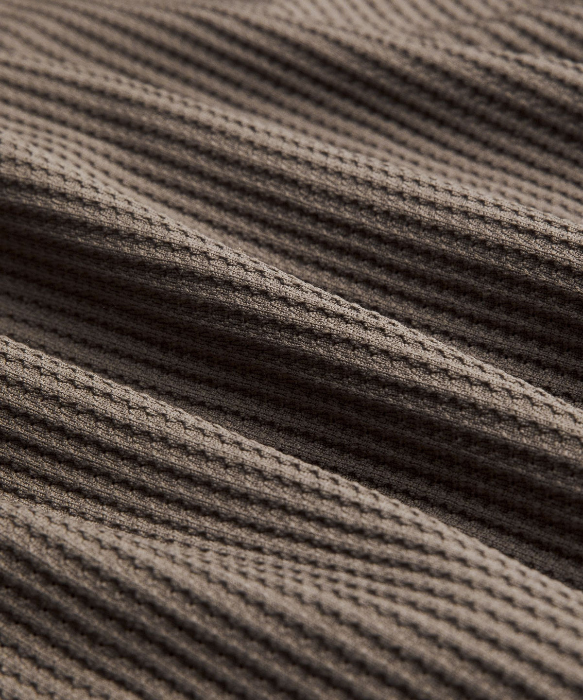 Textured Seamless Polo Shirt