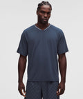 Relaxed-Fit Collared Jersey Short-Sleeve Shirt
