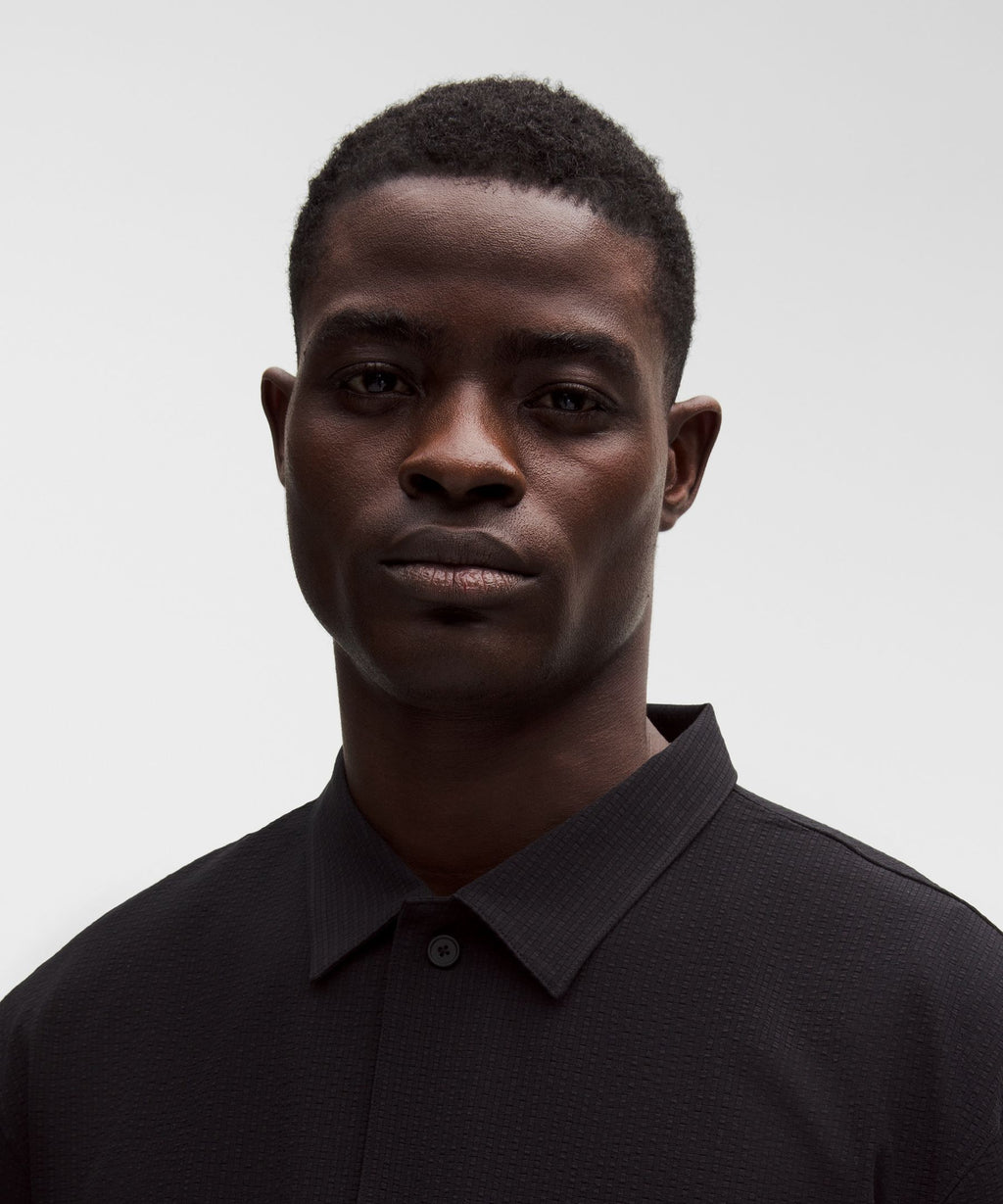 Airing Easy Camp-Collar ShirtTextured