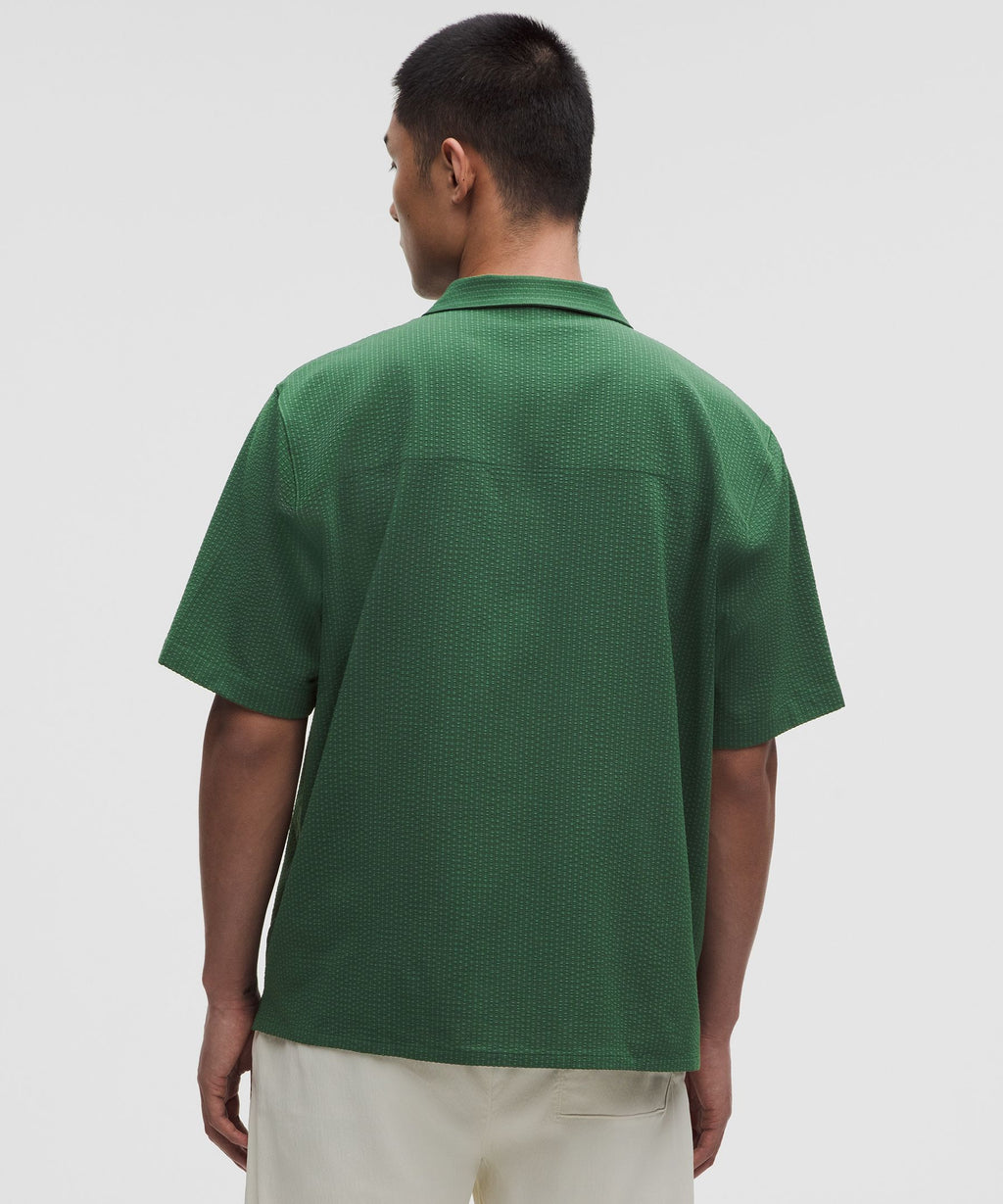 Airing Easy Camp-Collar ShirtTextured