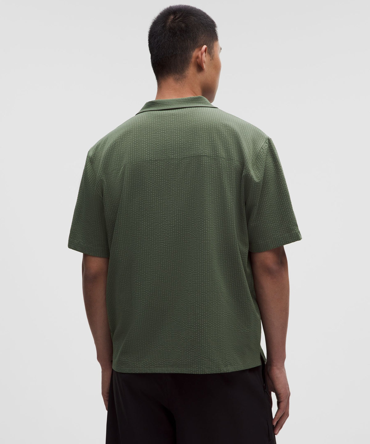 Airing Easy Camp-Collar ShirtTextured