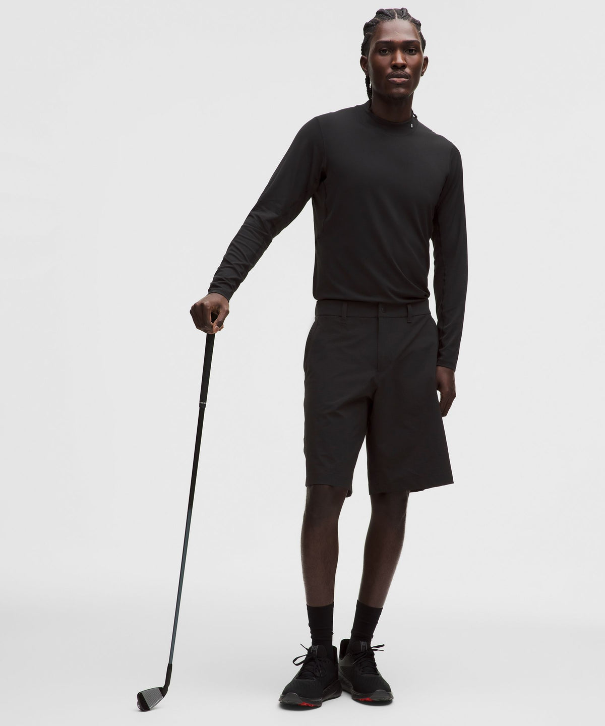 Mockneck Long-Sleeve Golf Base Layer