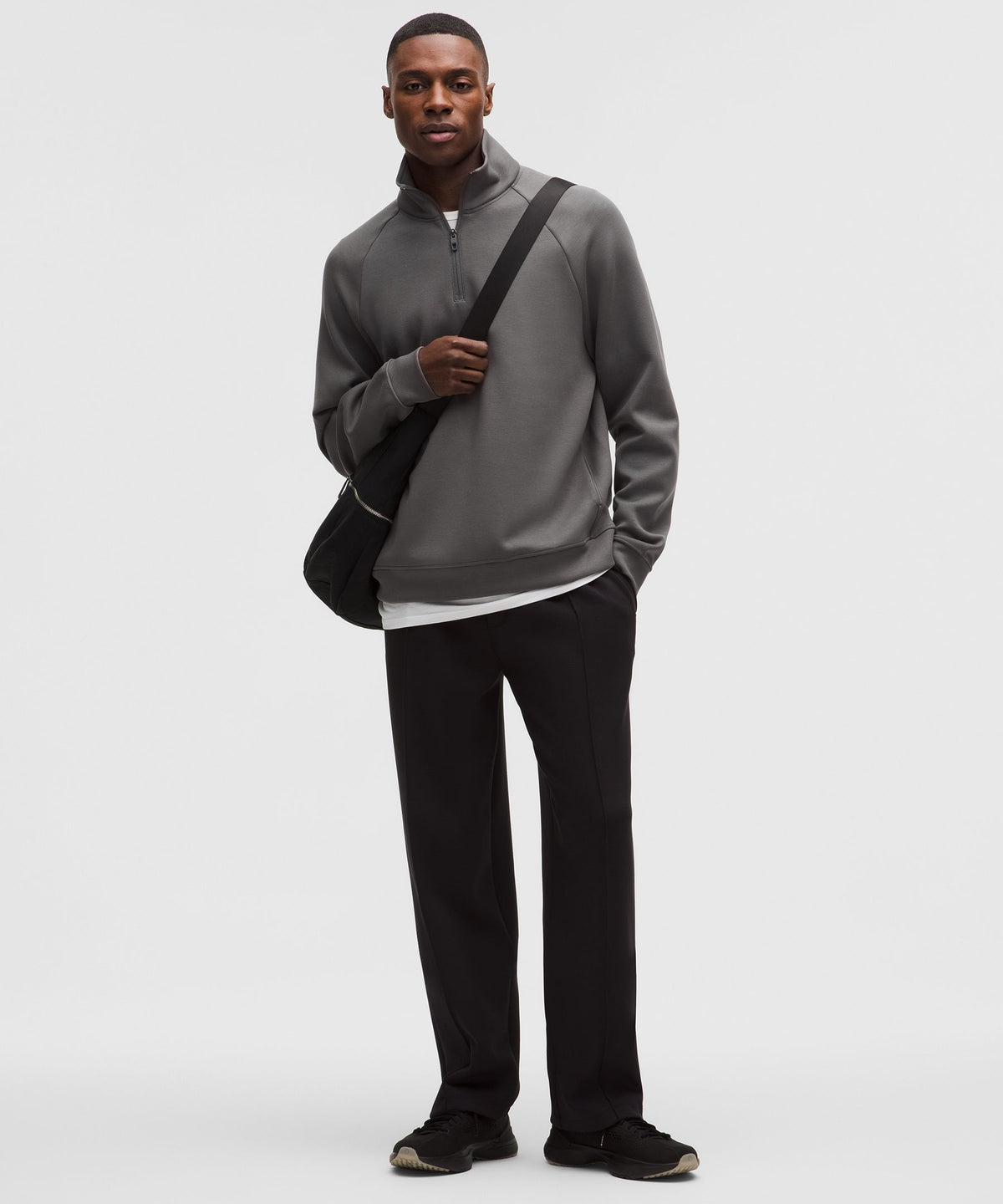 Smooth Spacer Quarter Zip