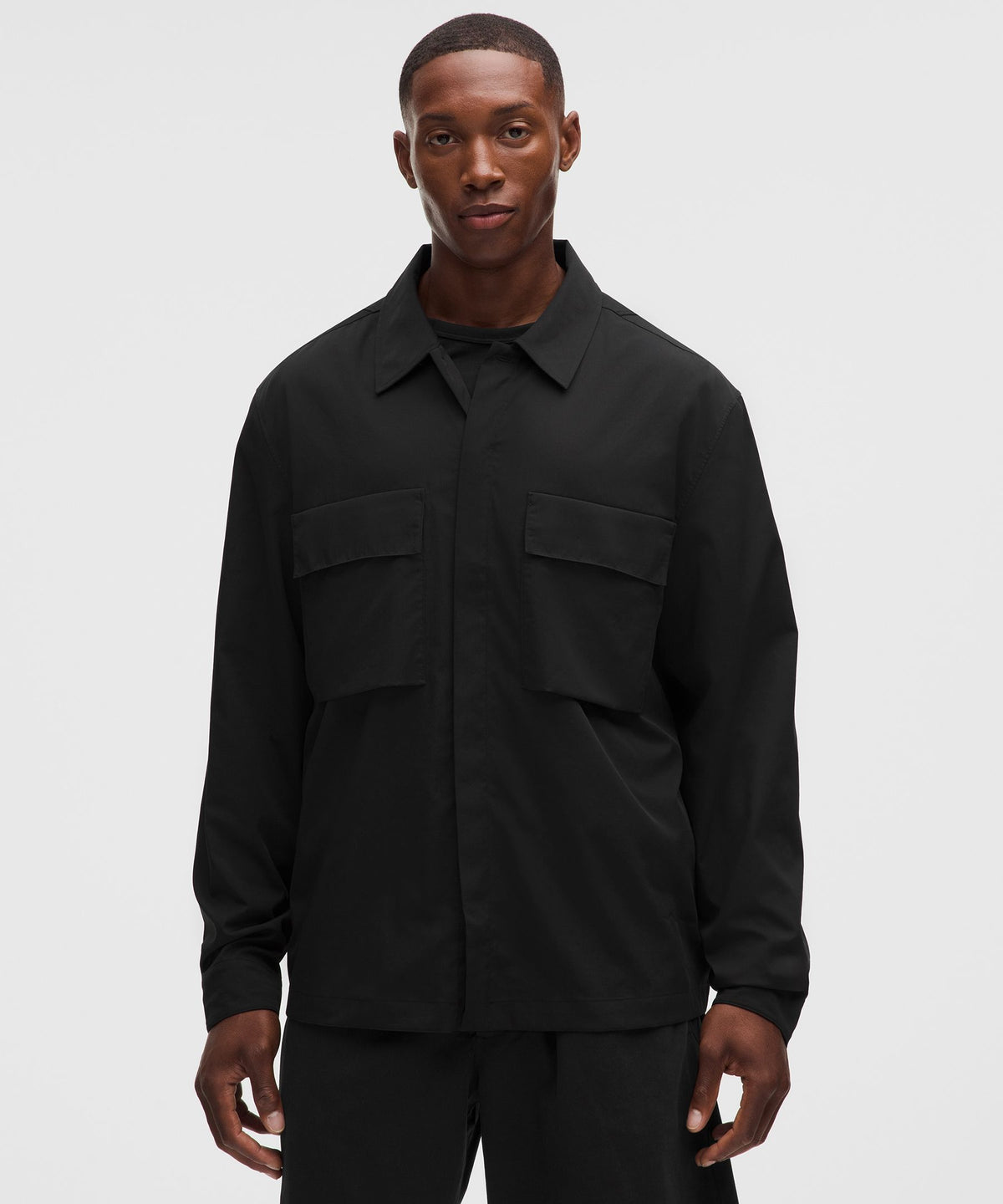 Unshaken Long-Sleeve Collared Shirt