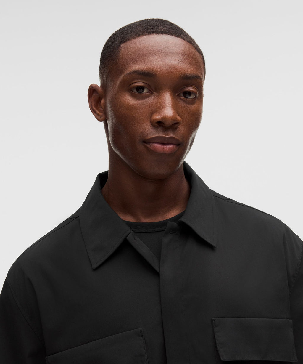 Unshaken Long-Sleeve Collared Shirt
