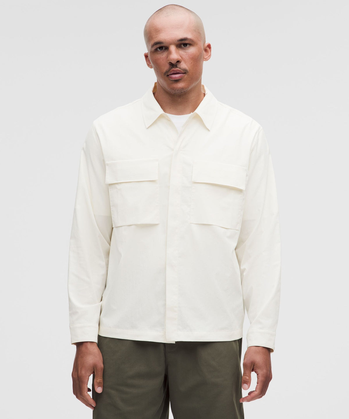 Unshaken Long-Sleeve Collared Shirt