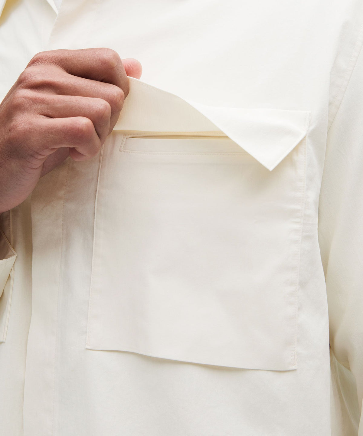 Unshaken Long-Sleeve Collared Shirt