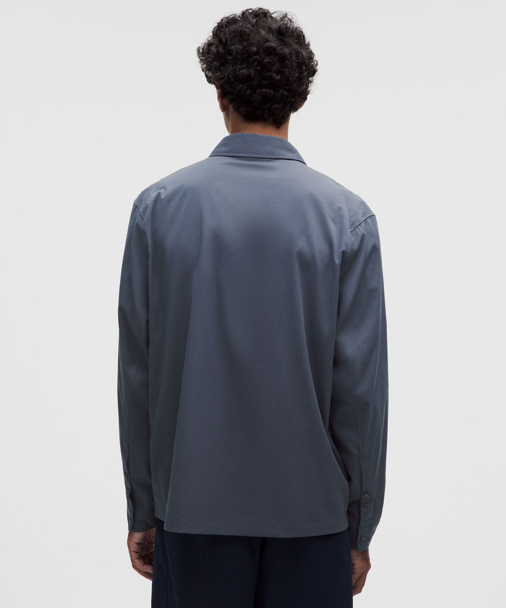 Unshaken Long-Sleeve Collared Shirt