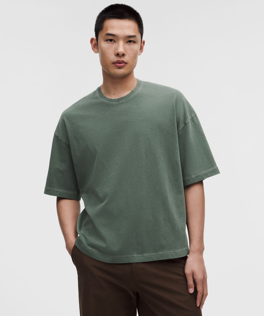Heavyweight Cotton Jersey Boxy T-ShirtWash