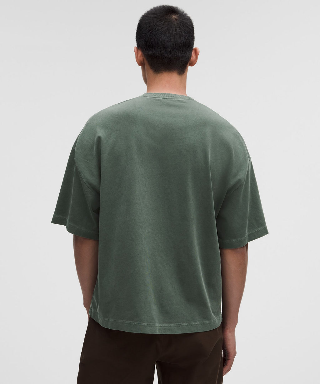 Heavyweight Cotton Jersey Boxy T-ShirtWash