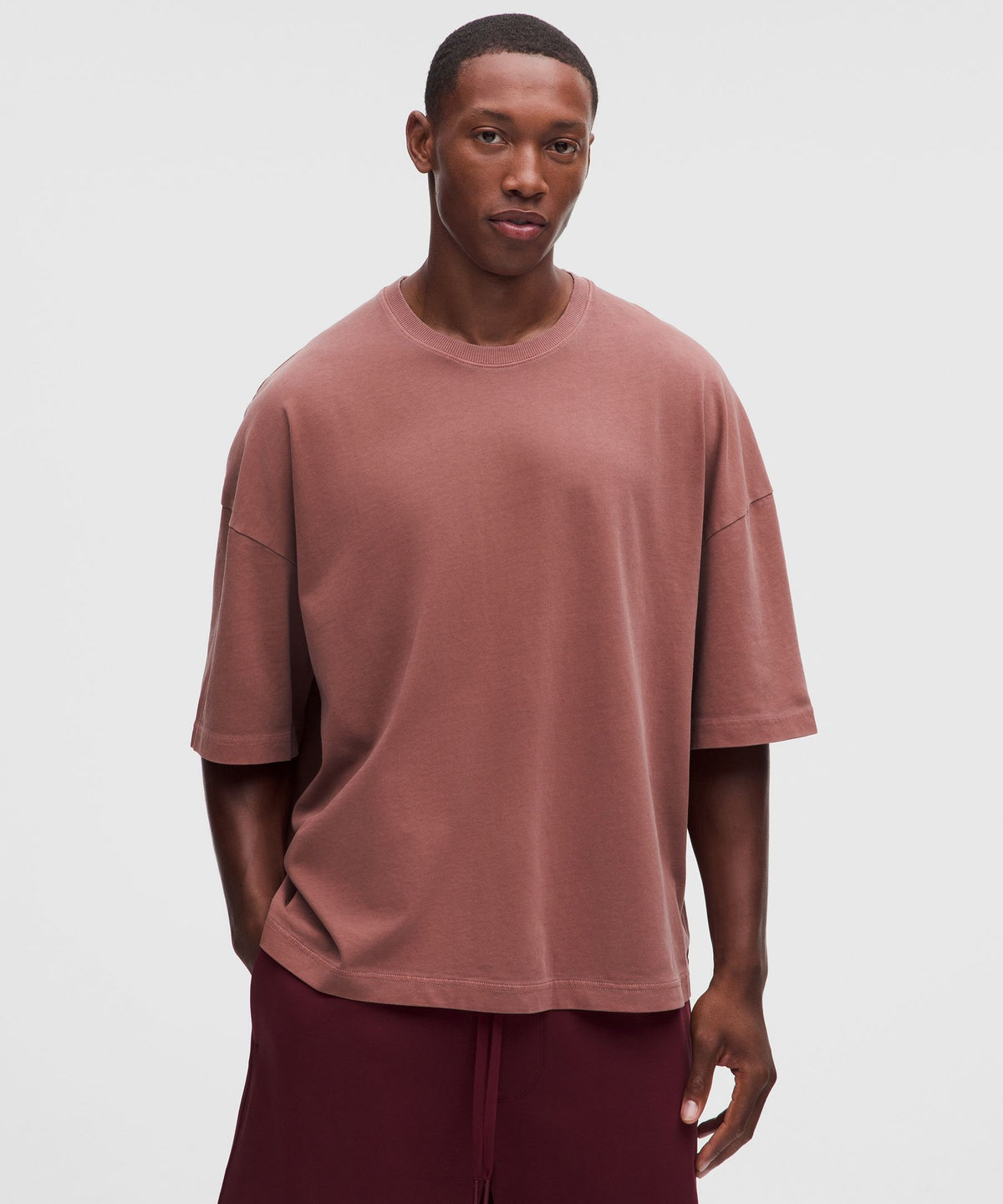 Heavyweight Cotton Jersey Boxy T-ShirtWash