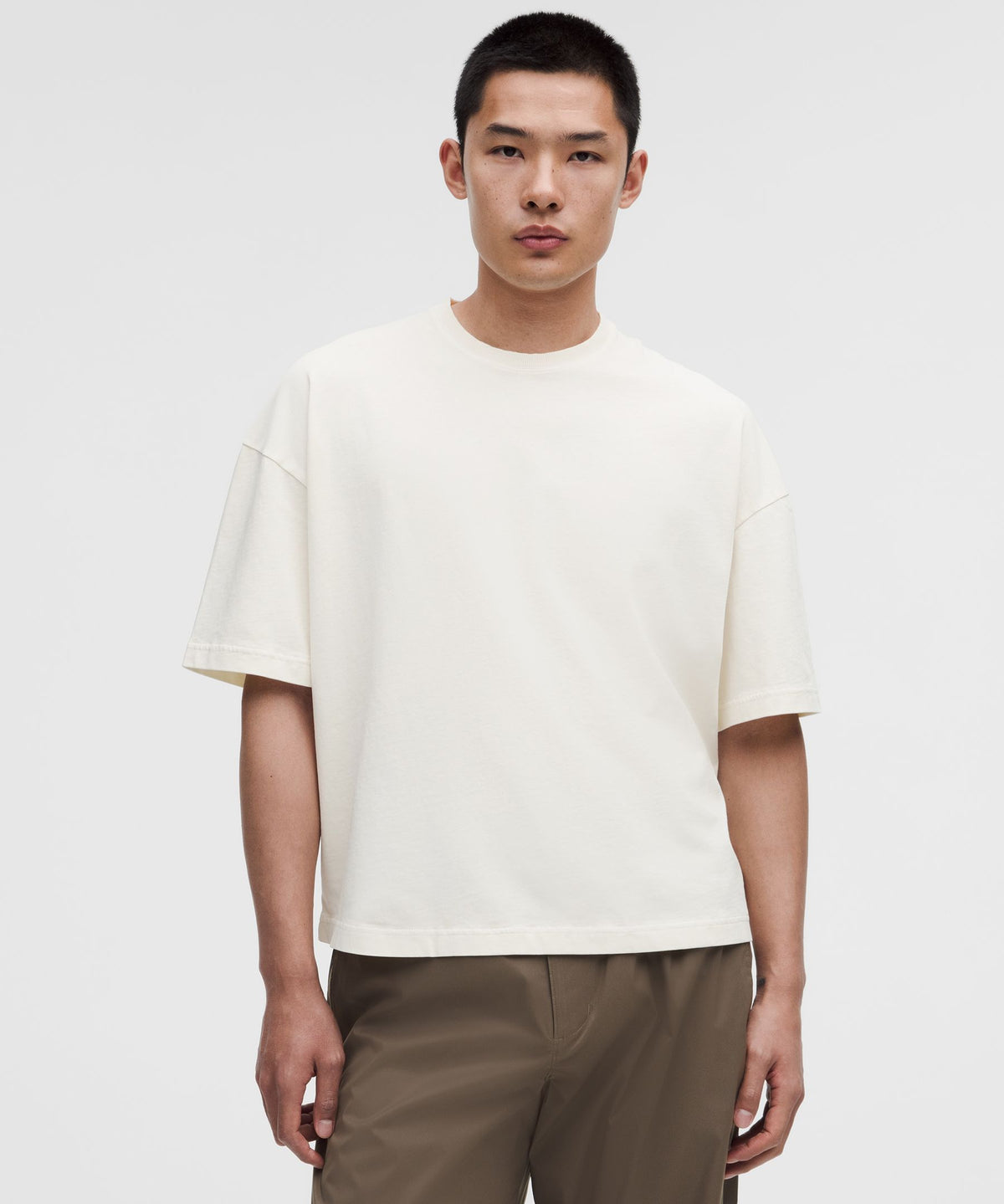 Heavyweight Cotton Jersey Boxy T-ShirtWash
