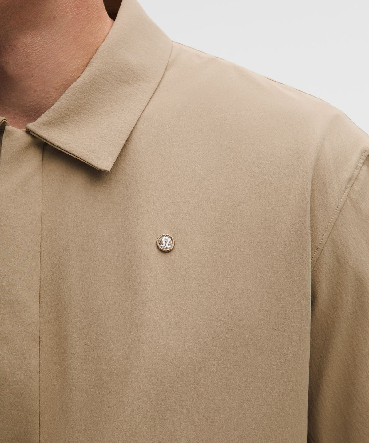 Water-Repellent Golf Pullover