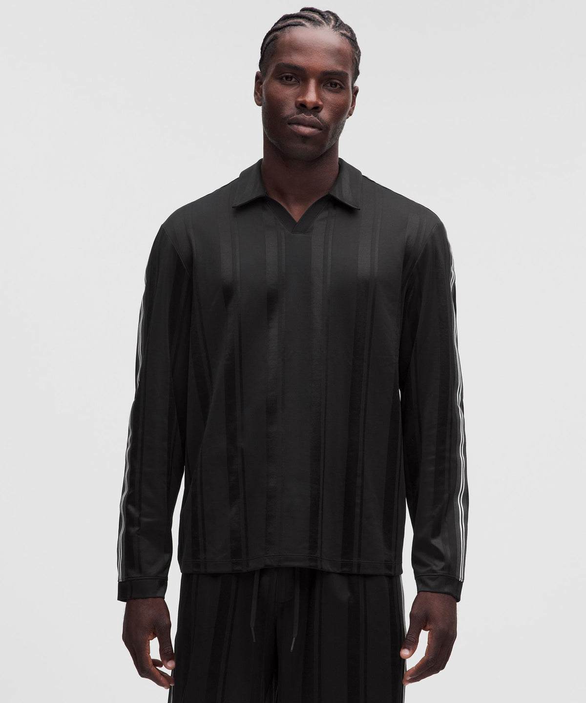 Knit Stripe Rugby Shirt