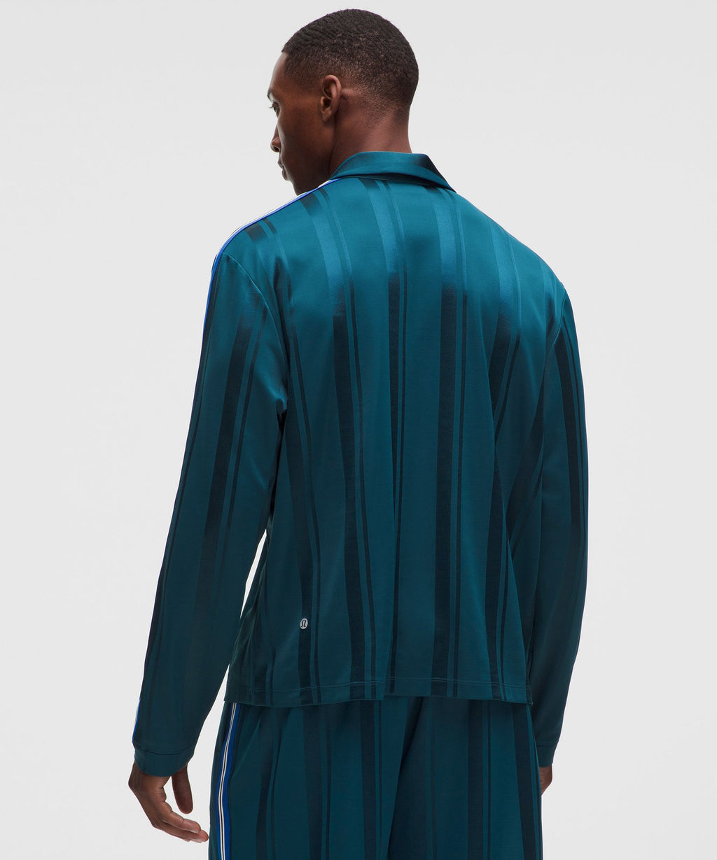 Knit Stripe Rugby Shirt