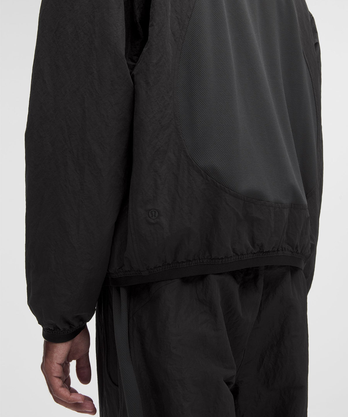 Mesh-Panelled Track Jacket