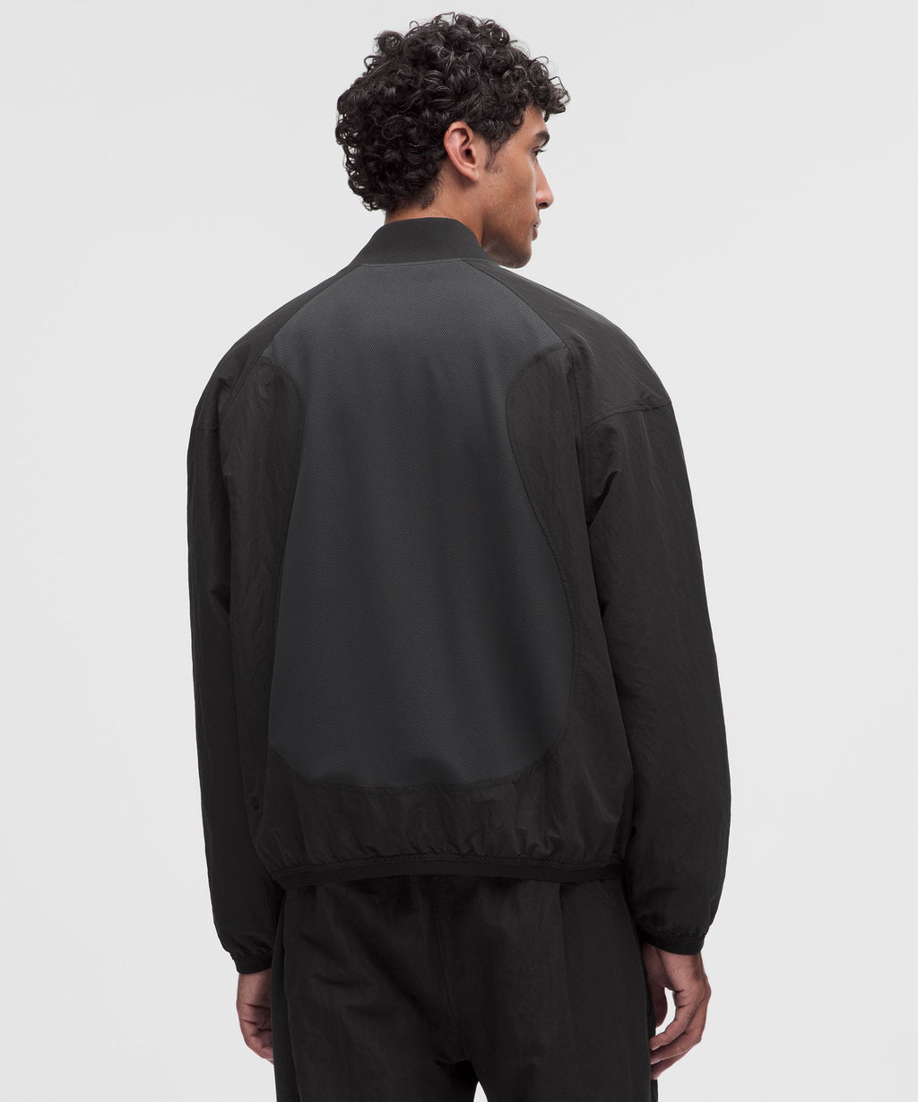 Mesh-Panelled Track Jacket